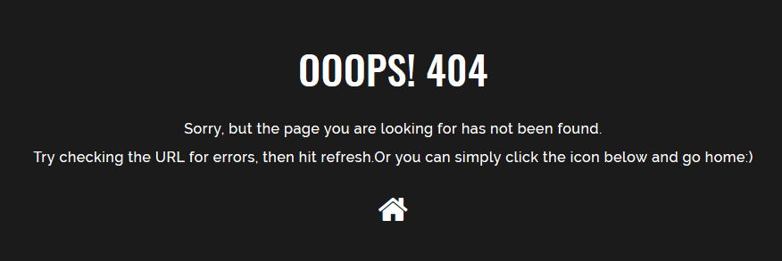 Błąd 404 dla adresu URL